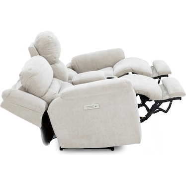 Tyson Fully Loaded Zero Gravity Console Reclining Loveseat