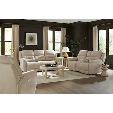 Tyson Fully Loaded Zero Gravity Reclining Sofa
