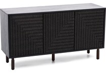 hooker furniture corp black bronze chests cabinets chl  