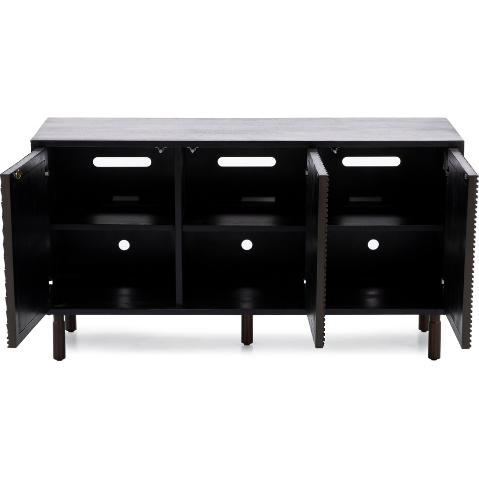hooker furniture corp black bronze chests cabinets chl  