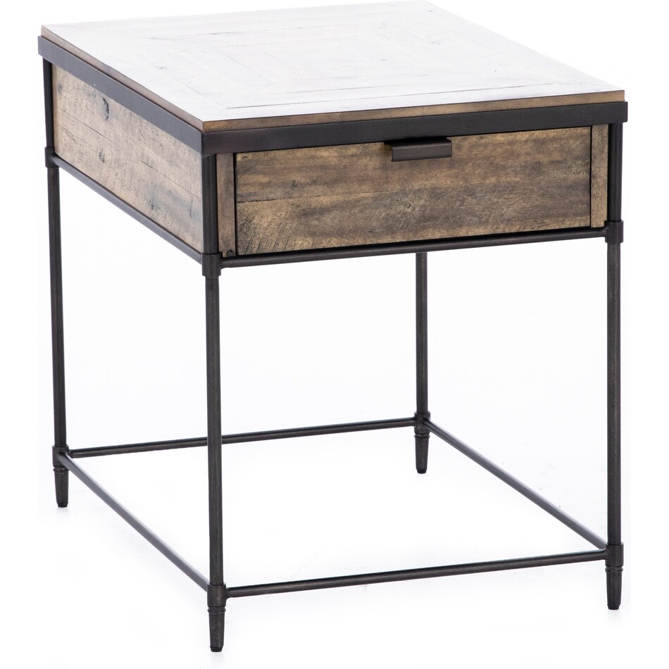 hooker furniture corp brown end table saint  