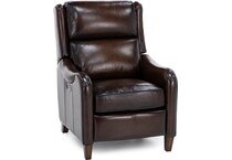 hooker furniture corp brown recliner z  