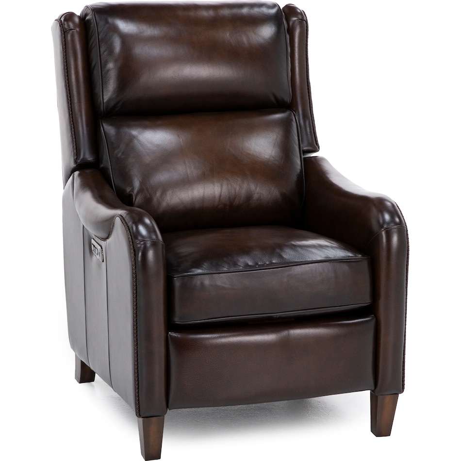hooker furniture corp brown recliner z  