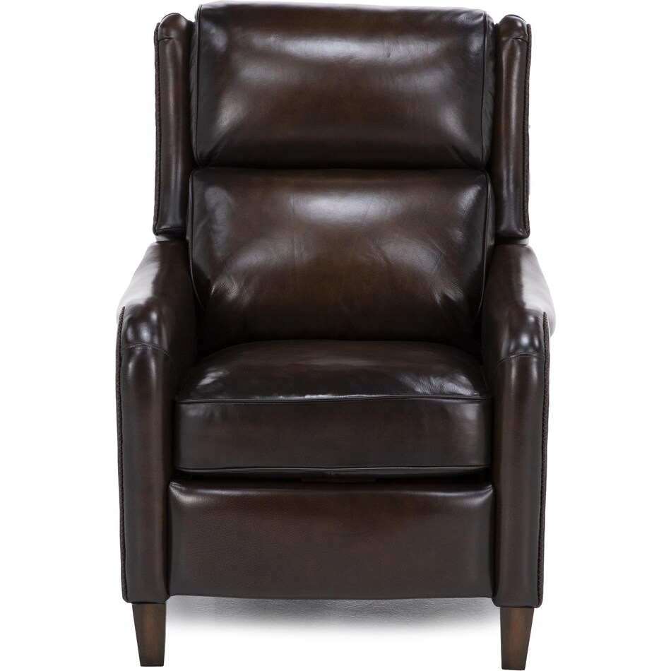 hooker furniture corp brown recliner z  