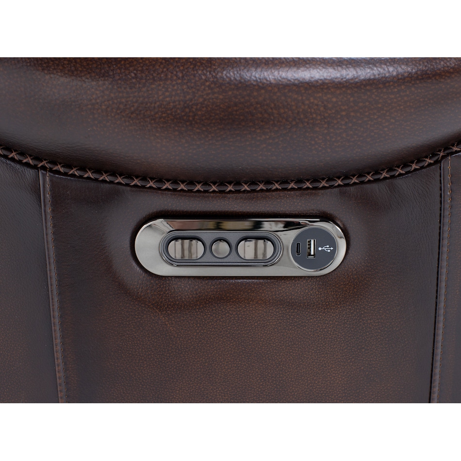 hooker furniture corp brown recliner z  