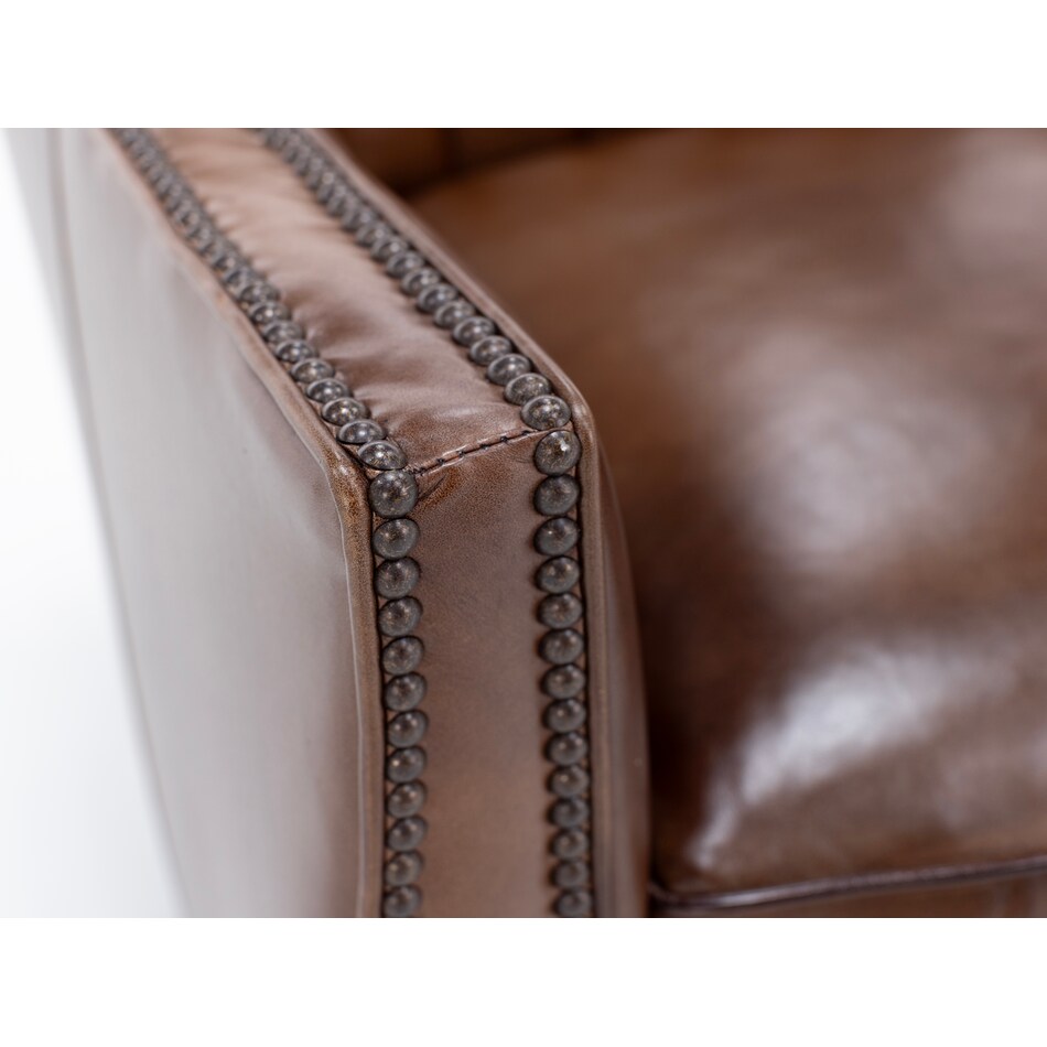 hooker furniture corp brown swivel chair z  