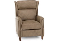 hooker furniture beige recliner z  