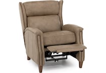 hooker furniture beige recliner z  