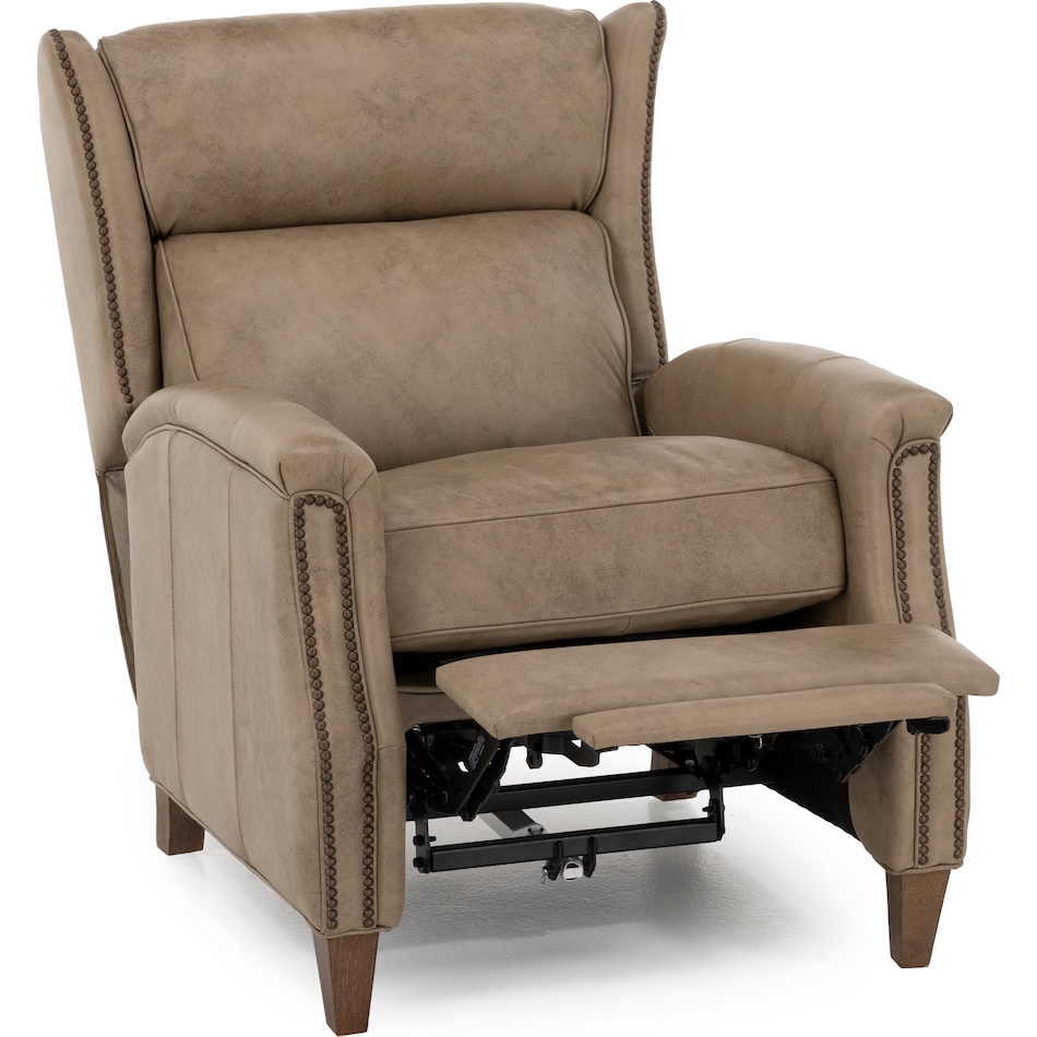 hooker furniture beige recliner z  