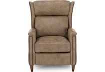 hooker furniture beige recliner z  