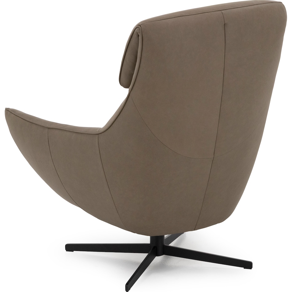 hooker furniture beige swivel chair z  