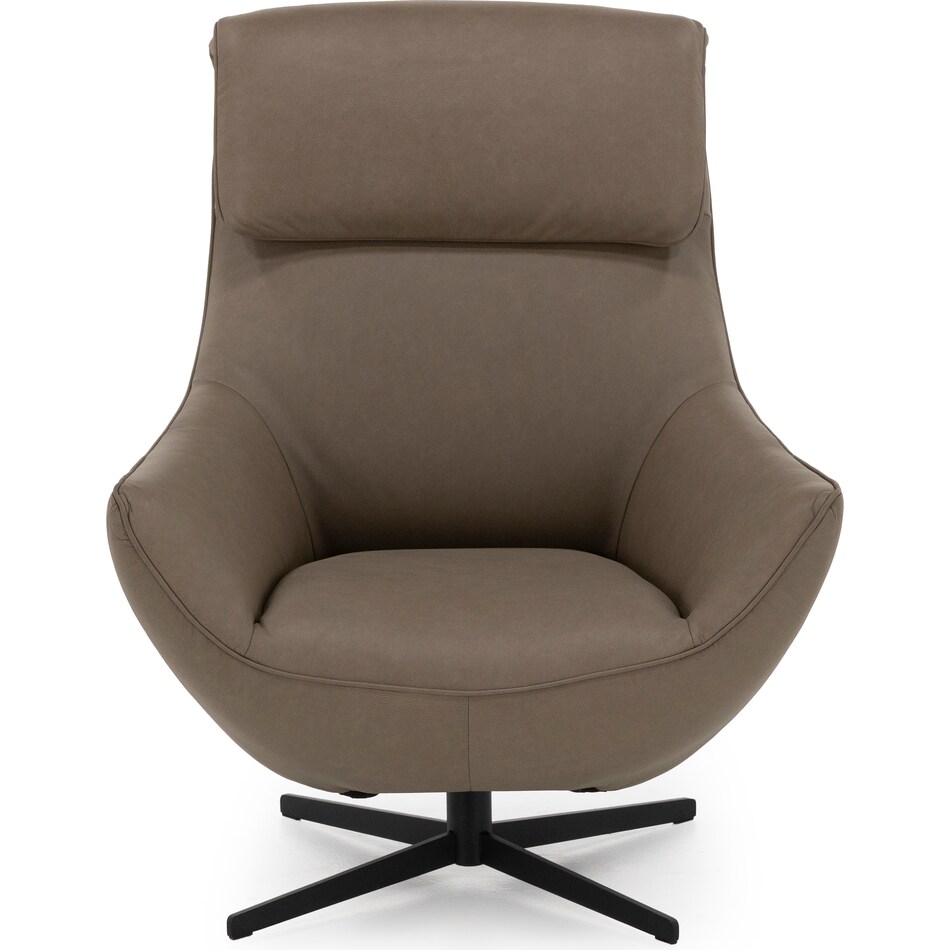 hooker furniture beige swivel chair z  