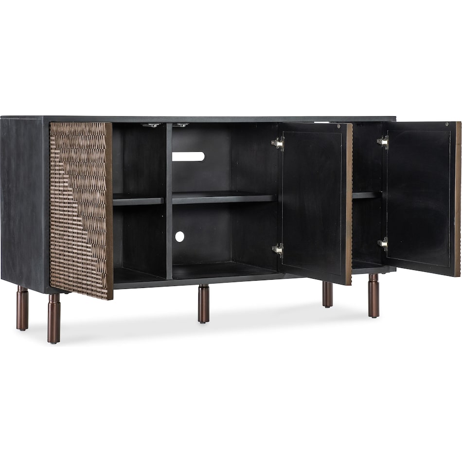 hooker furniture black bronze chests cabinets chl  