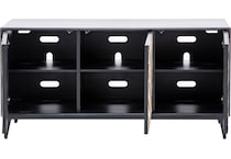 hooker furniture black natural wood chests cabinets vic  