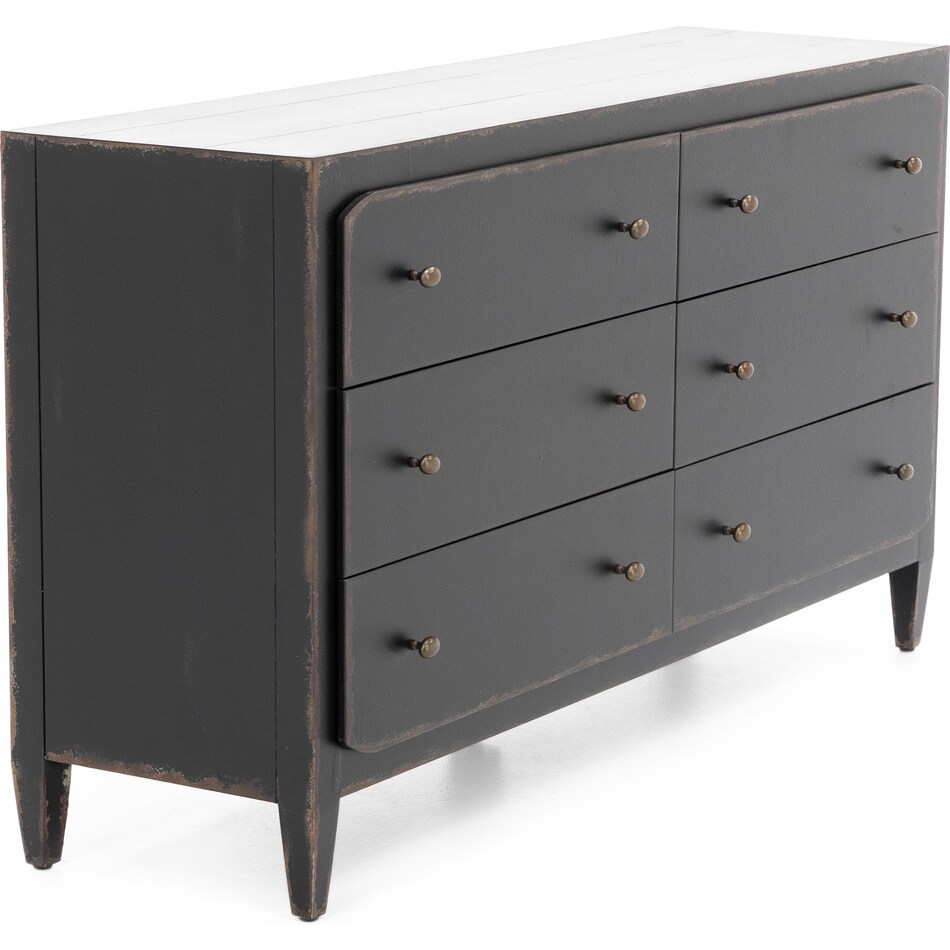 hooker furniture black double   