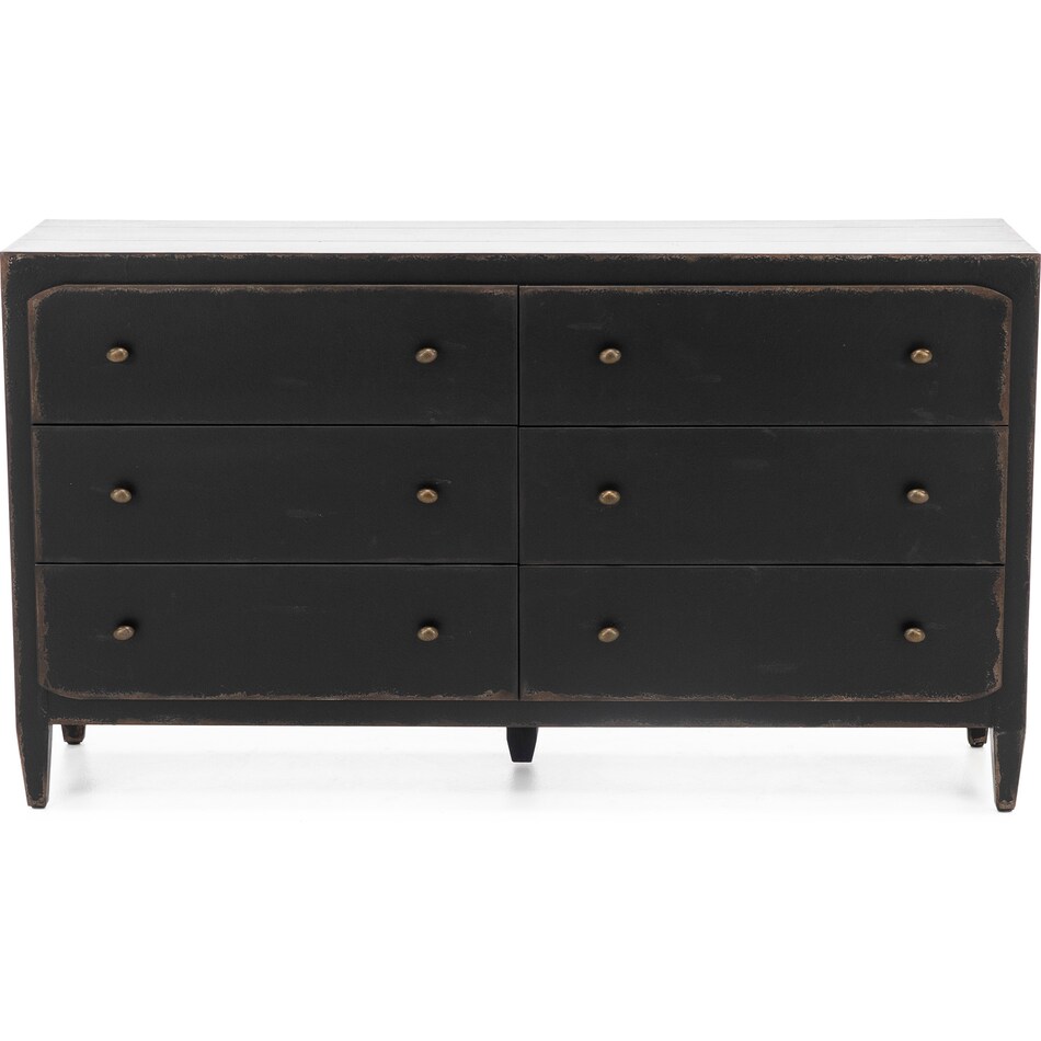 hooker furniture black double   