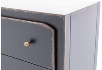 hooker furniture black double   
