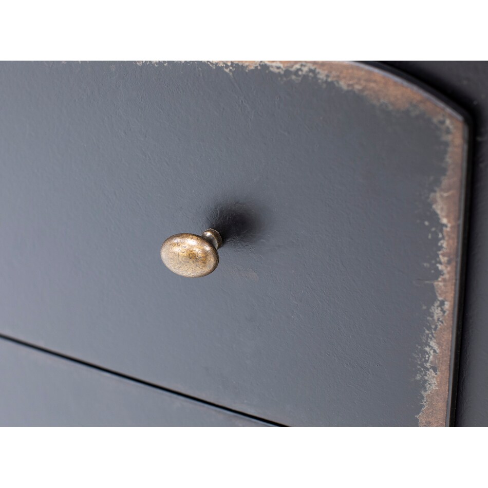 hooker furniture black double   