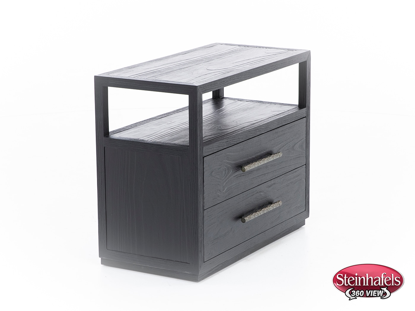 hooker furniture black two drawer  image   