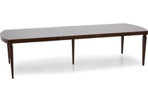 hooker furniture brown inch standard height rectangle   