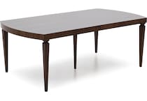 hooker furniture brown inch standard height rectangle   