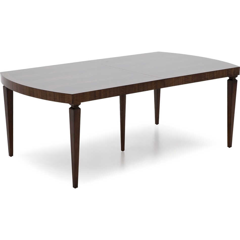 hooker furniture brown inch standard height rectangle   