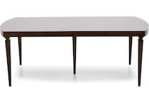 hooker furniture brown inch standard height rectangle   