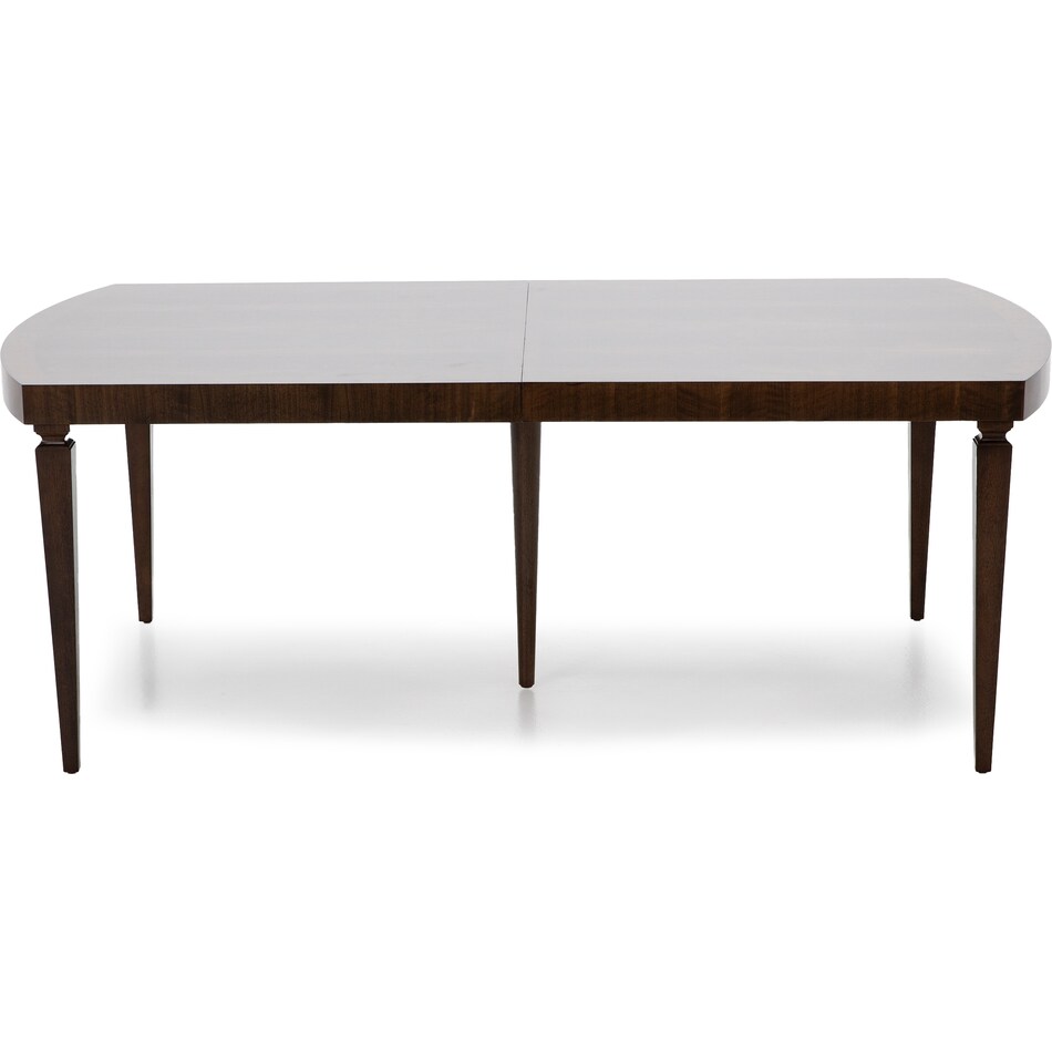 hooker furniture brown inch standard height rectangle   