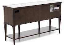 hooker furniture brown buffet server sideboard   