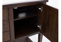 hooker furniture brown buffet server sideboard   