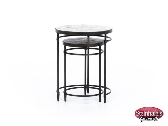 hooker furniture brown chairside table  image grand  