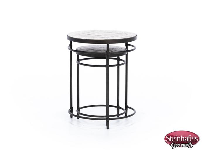 hooker furniture brown chairside table  image grand  