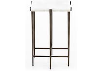 hooker furniture brown chairside table gran  