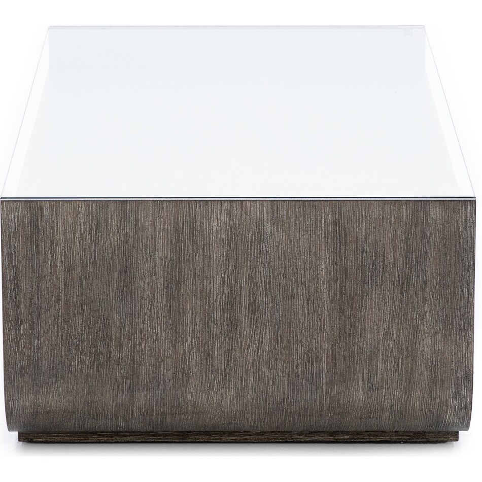 hooker furniture brown cocktail table moo  