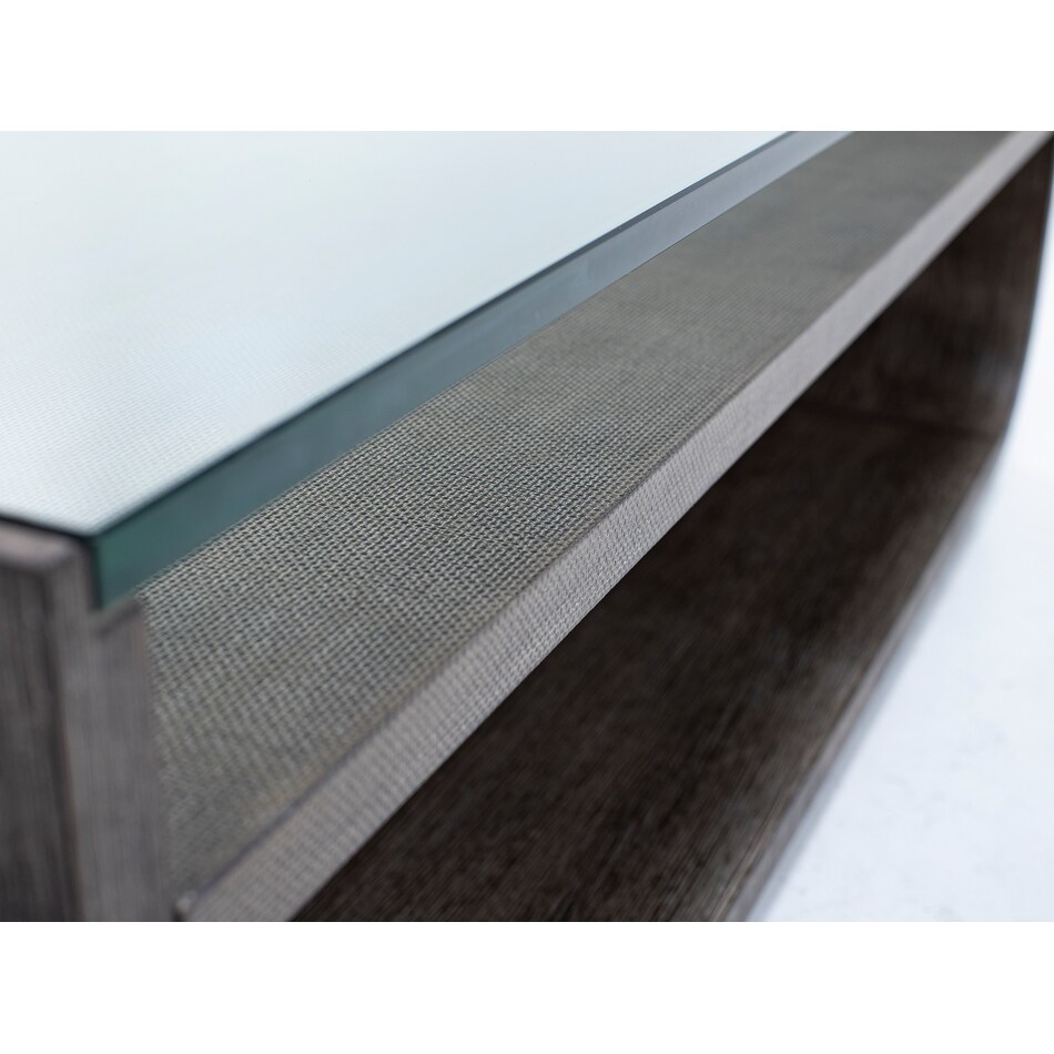hooker furniture brown cocktail table moo  