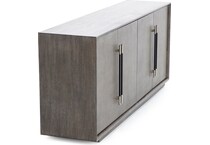 hooker furniture brown console moo  