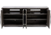 hooker furniture brown console moo  