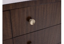 hooker furniture brown double   
