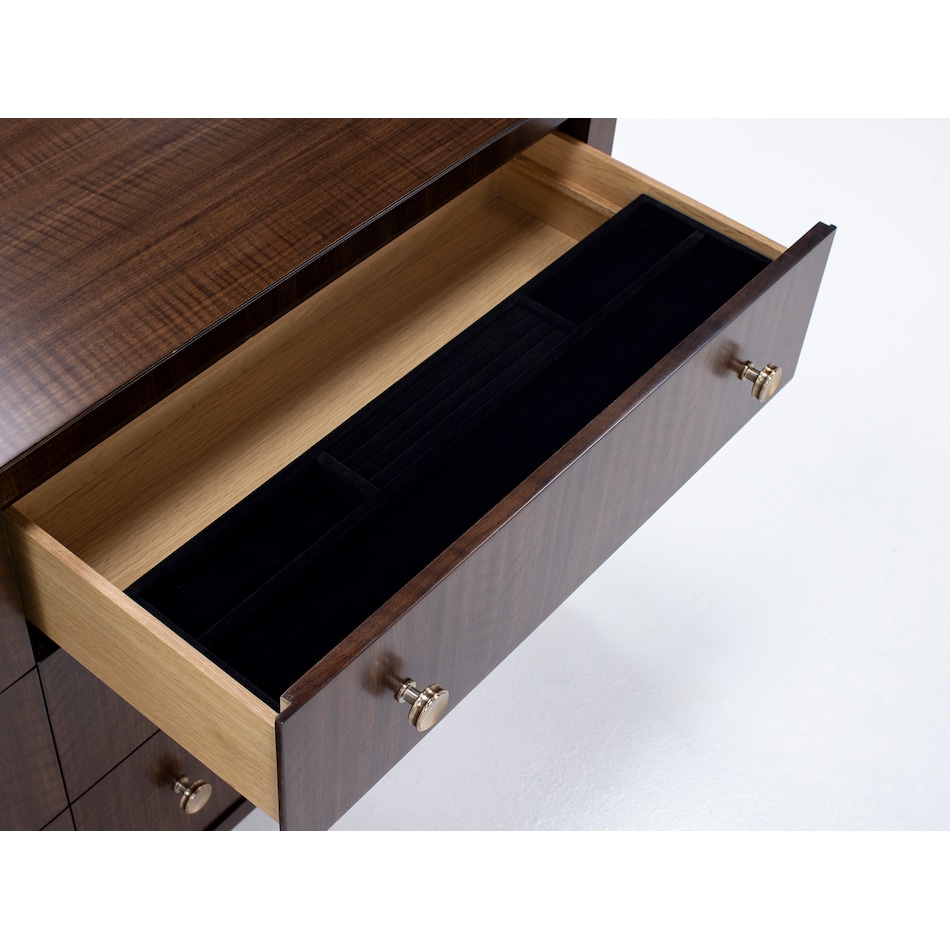 hooker furniture brown double   