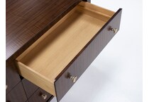 hooker furniture brown double   
