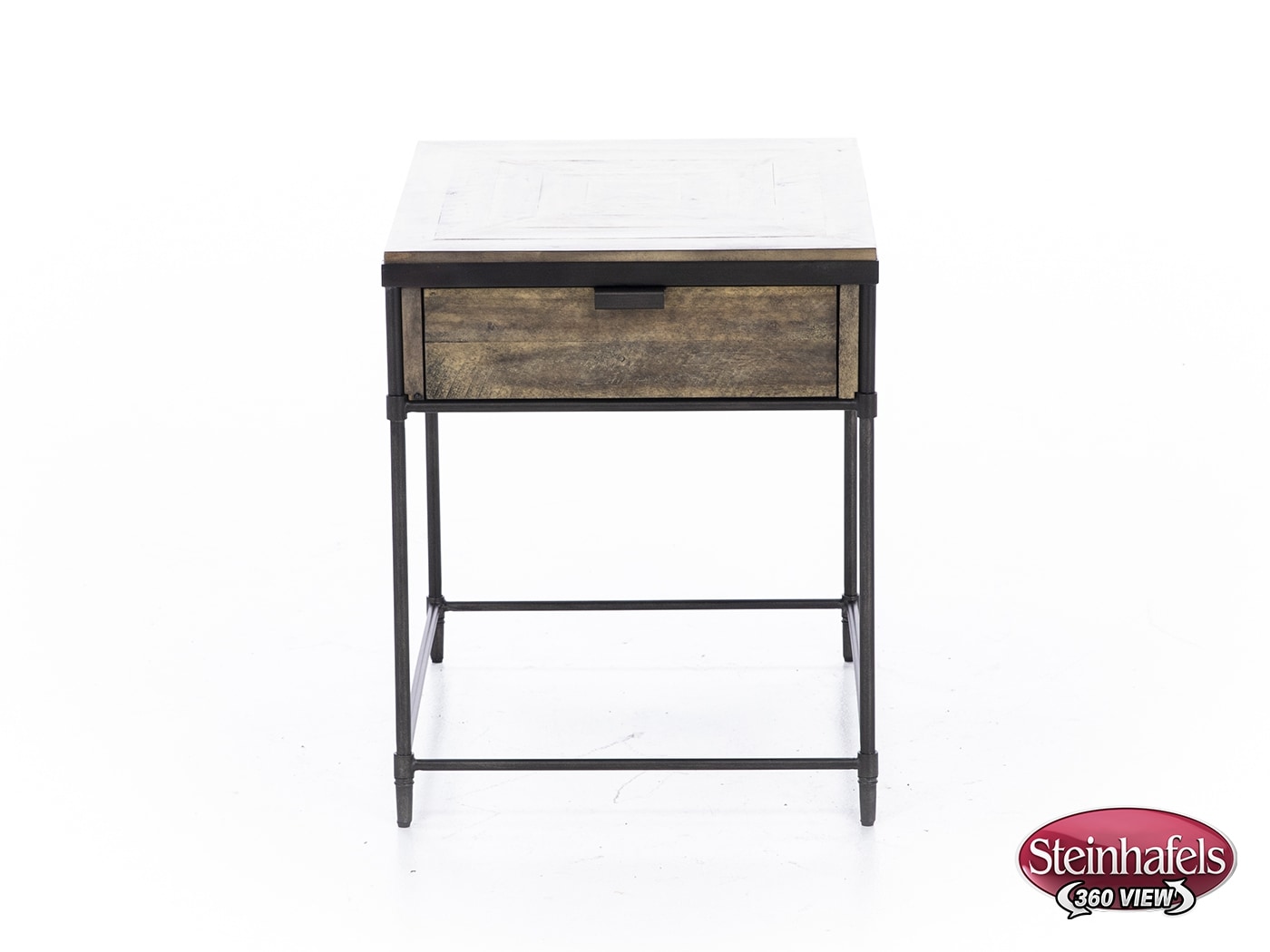 hooker furniture brown end table  image saint  