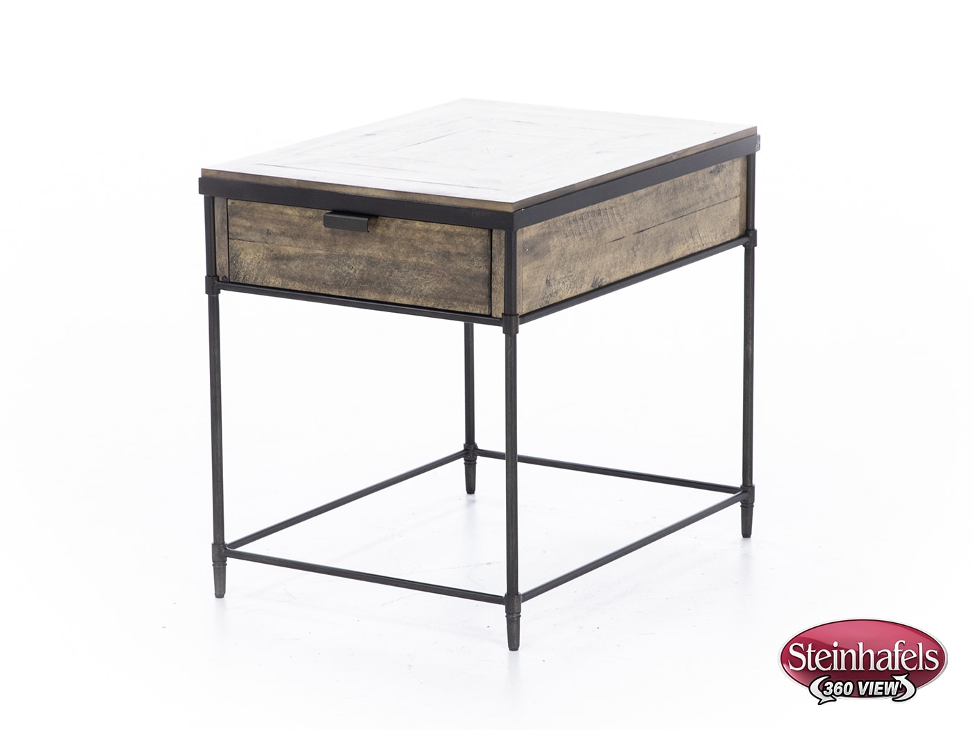 hooker furniture brown end table  image saint  