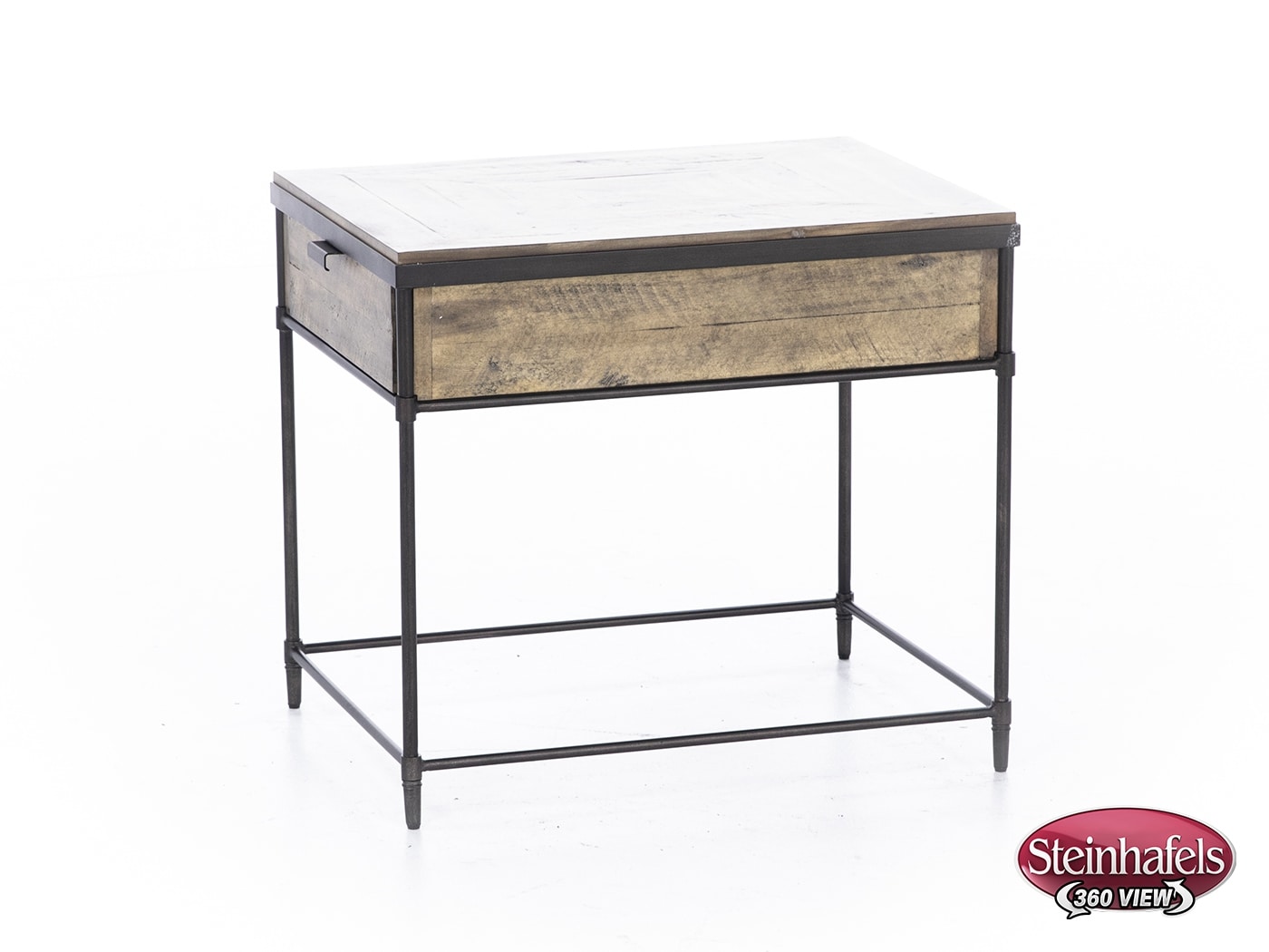 hooker furniture brown end table  image saint  