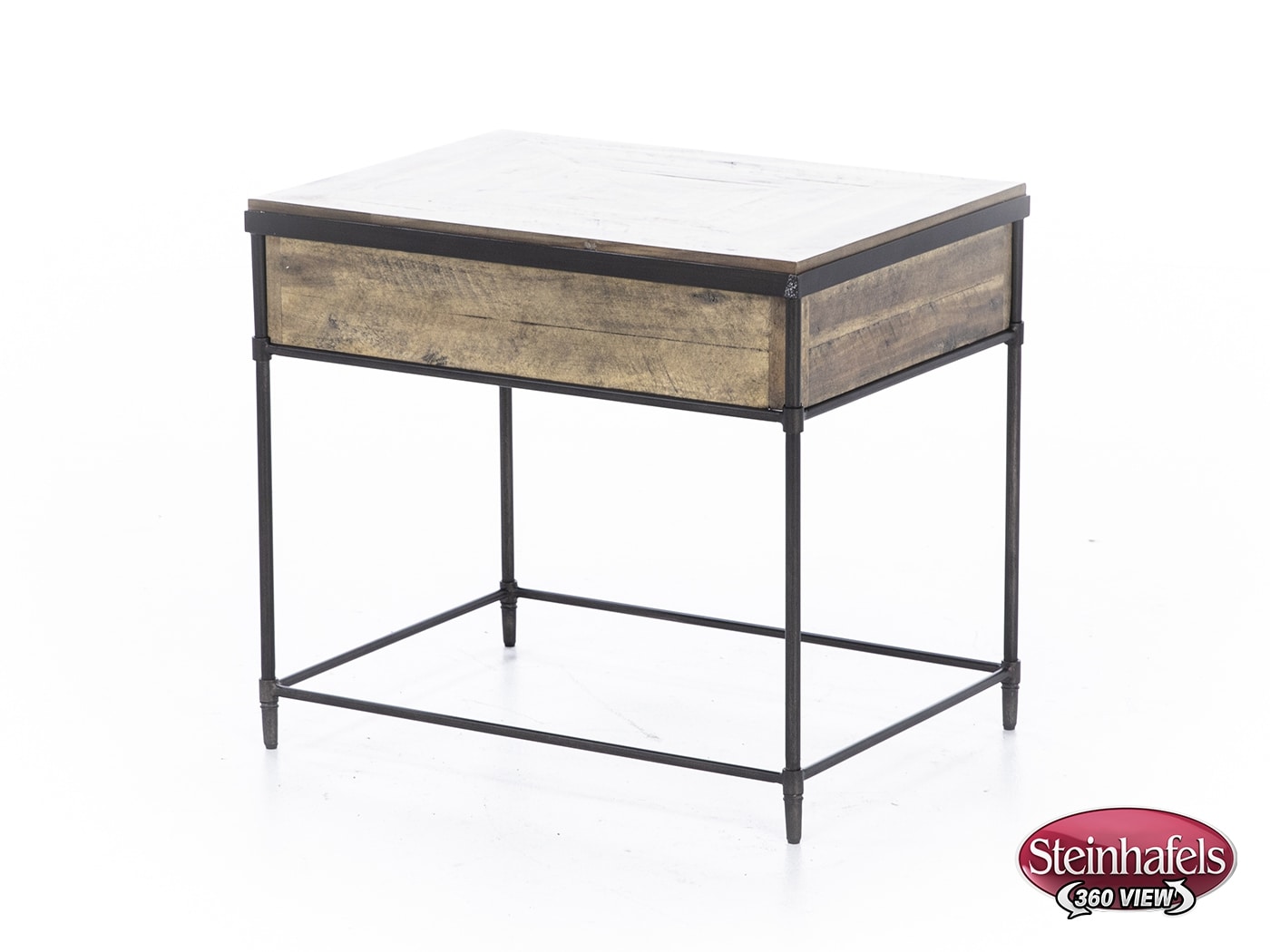 hooker furniture brown end table  image saint  