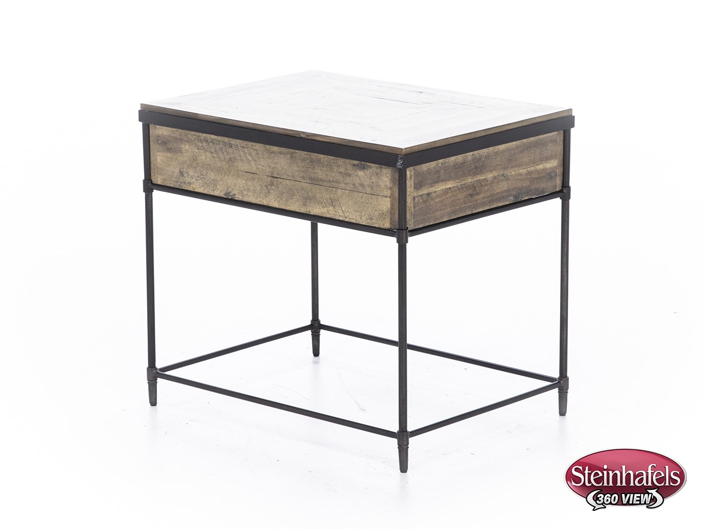 hooker furniture brown end table  image saint  