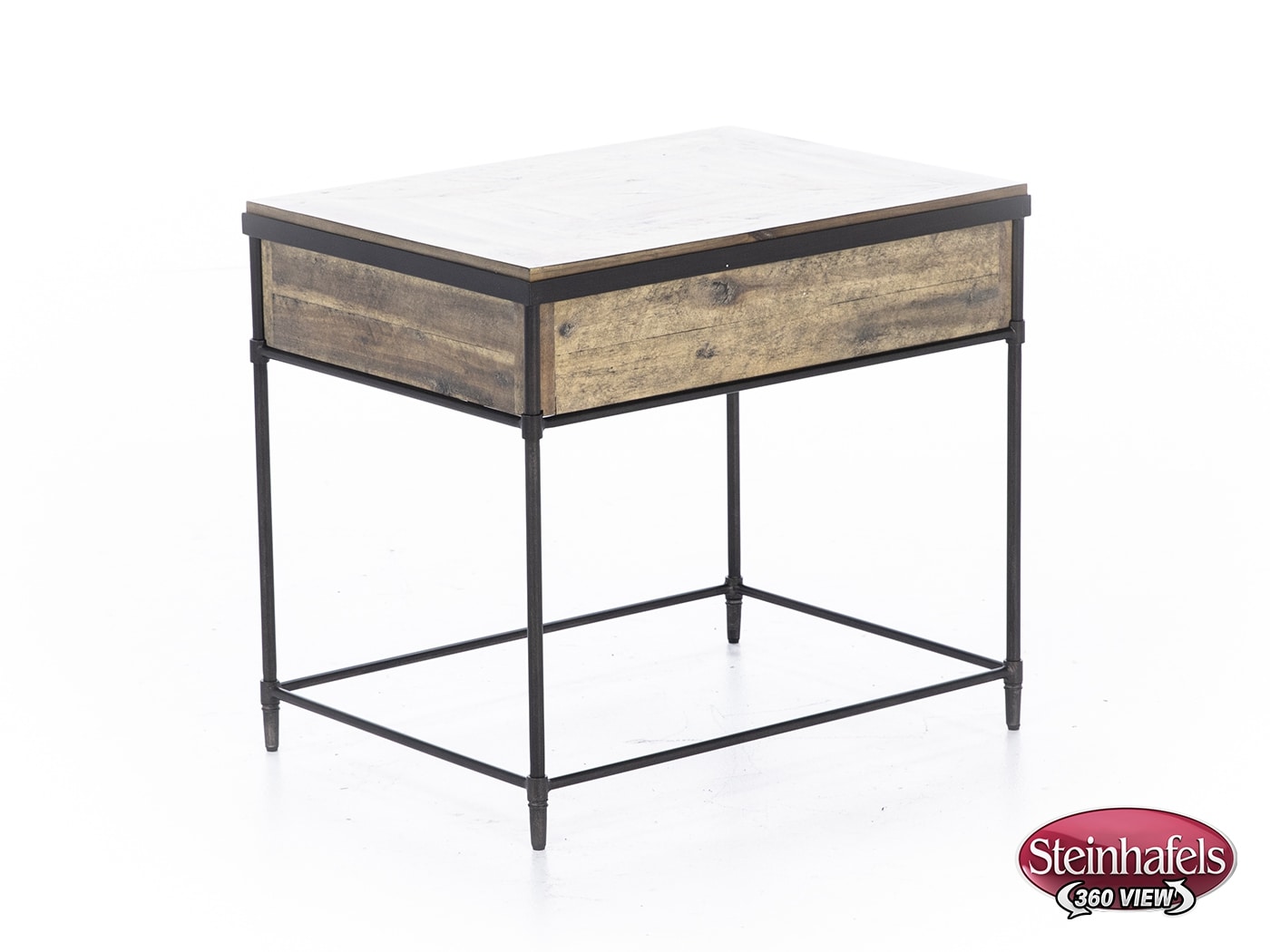 hooker furniture brown end table  image saint  