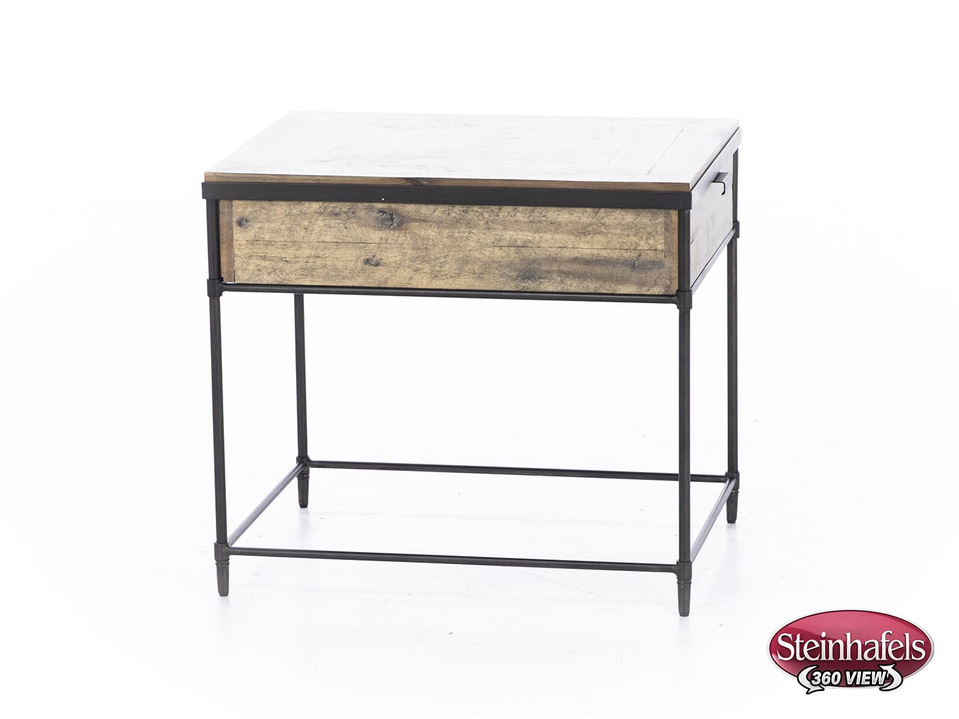 hooker furniture brown end table  image saint  