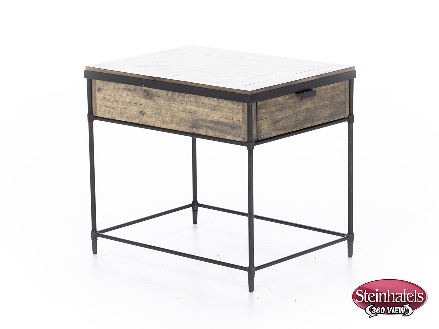 hooker furniture brown end table  image saint  