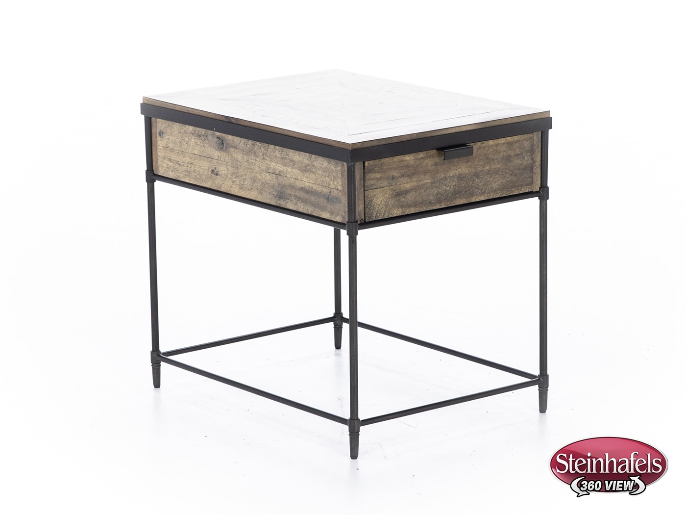 hooker furniture brown end table  image saint  