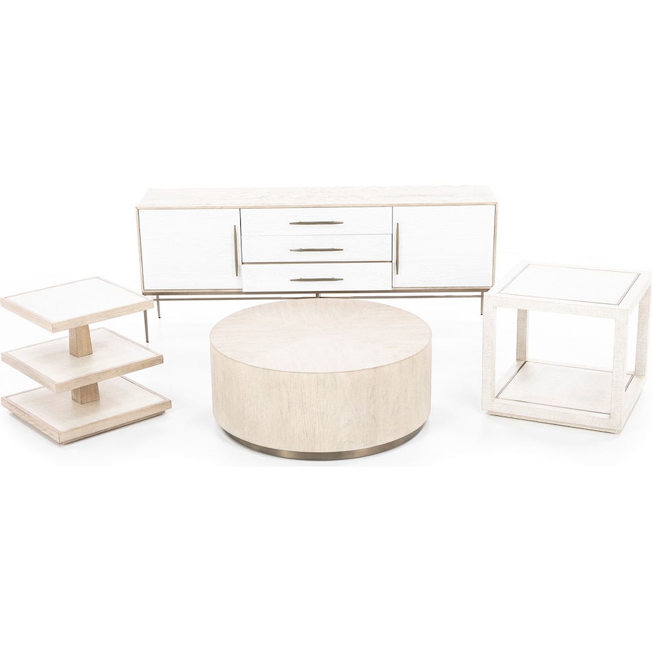 hooker furniture brown end table ccade  